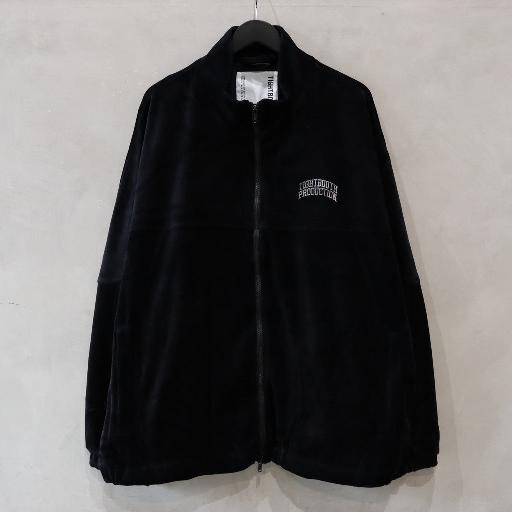 VELOR TRACK JACKET #BLACK [FW24-JK14]