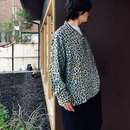 HAWAIIAN SHIRT L/S ( TYPE-3 ) #BLUE [26FW-WMS-HI03]