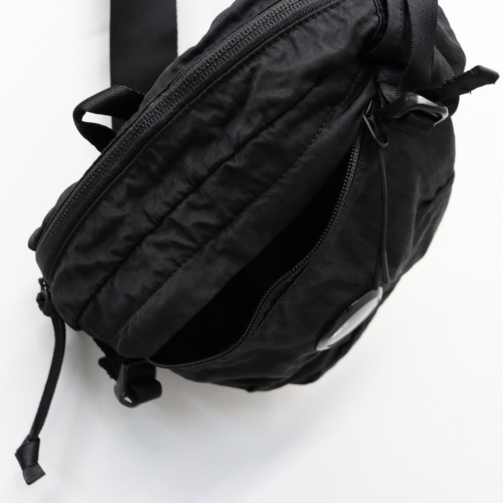 NYLON B WAISTBAG #BLACK 999 [RCCMAC734A-005269G]
