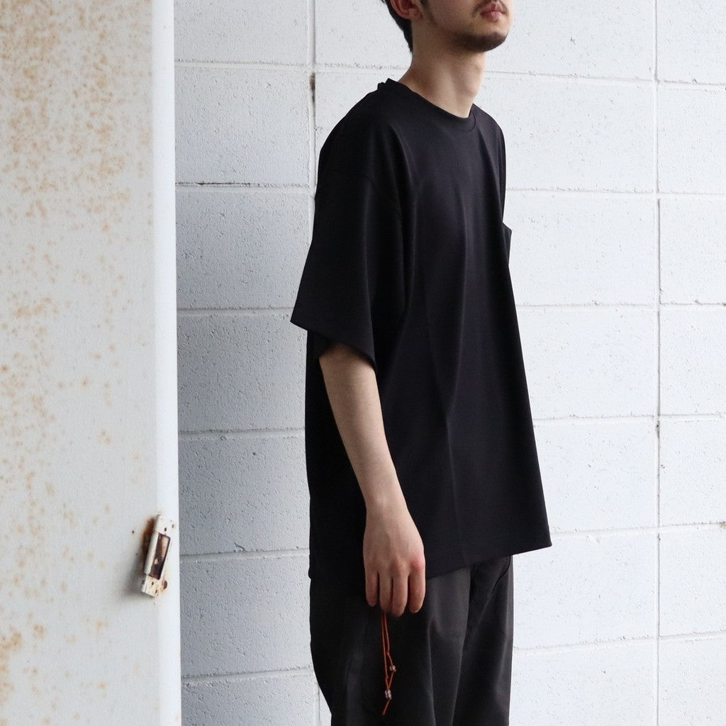 SND1 - Basic Pocket Tee (Ver. Sharp) #Black [GOOPI-26SS-APR-01]