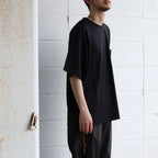 SND1 - Basic Pocket Tee (Ver. Sharp) #Black [GOOPI-26SS-APR-01]