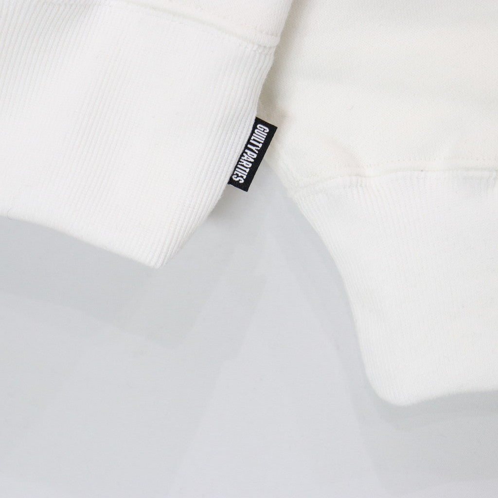 MIDDLE WEIGHT CREW NECK SWEAT SHIRT ( TYPE-1 ) #WHITE [25SS-WMC-SS23]