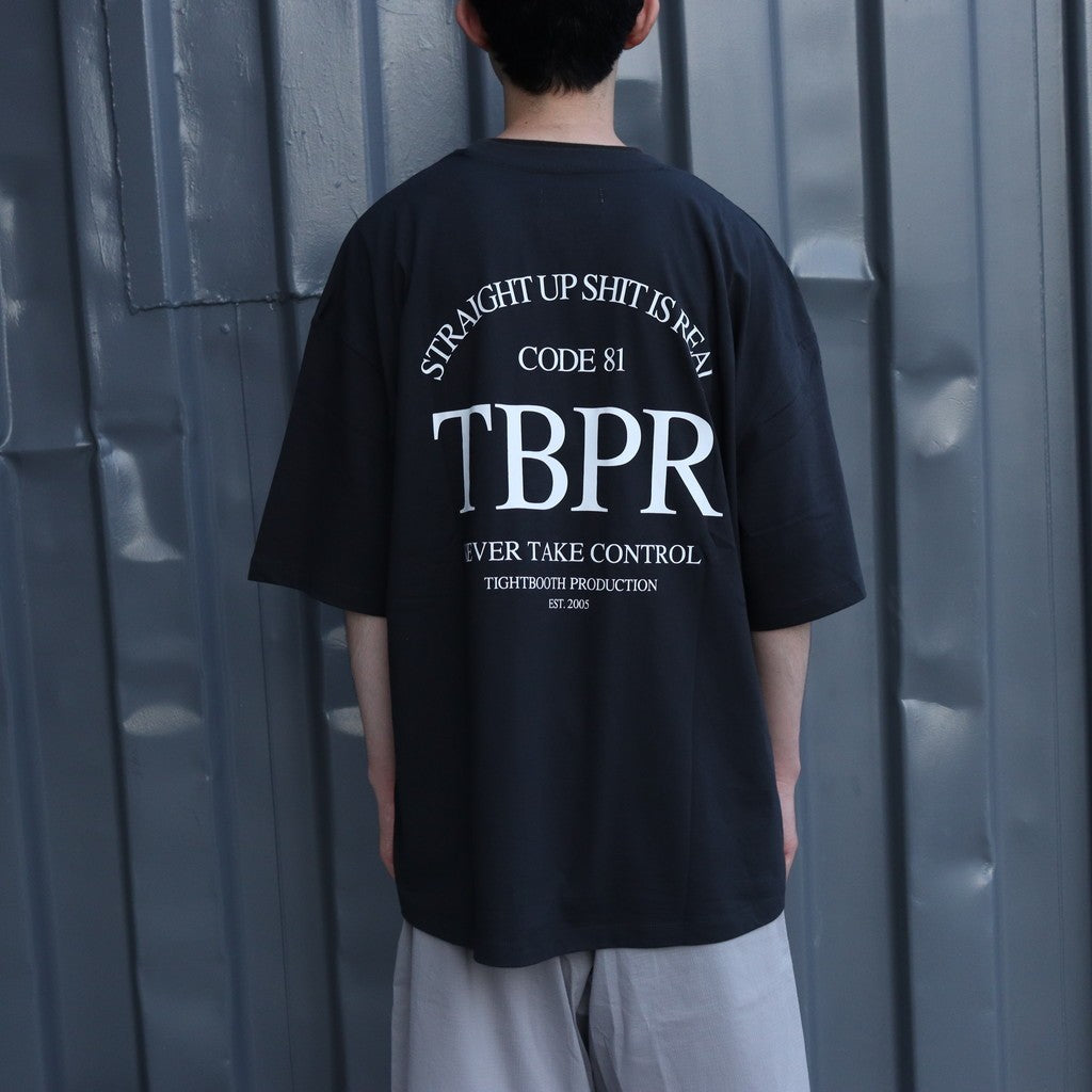 STRAIGHT UP S/S T-SHIRT - Quick Drying - #Black [SU25-T05]