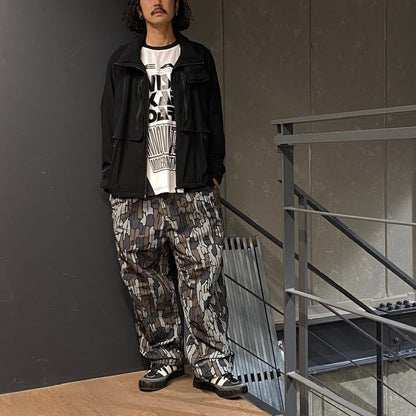 POSTMAN PINTUCK PANTS #CAMO [24FW-B01]