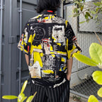 JEAN-MICHEL BASQUIAT | S/S HAWAIIAN SHIRT -TYPE 1- #ONE [BASQUIAT-WM-HI22]