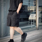 TECH 6POCKET SHORTS #BLACK [BP-60025]