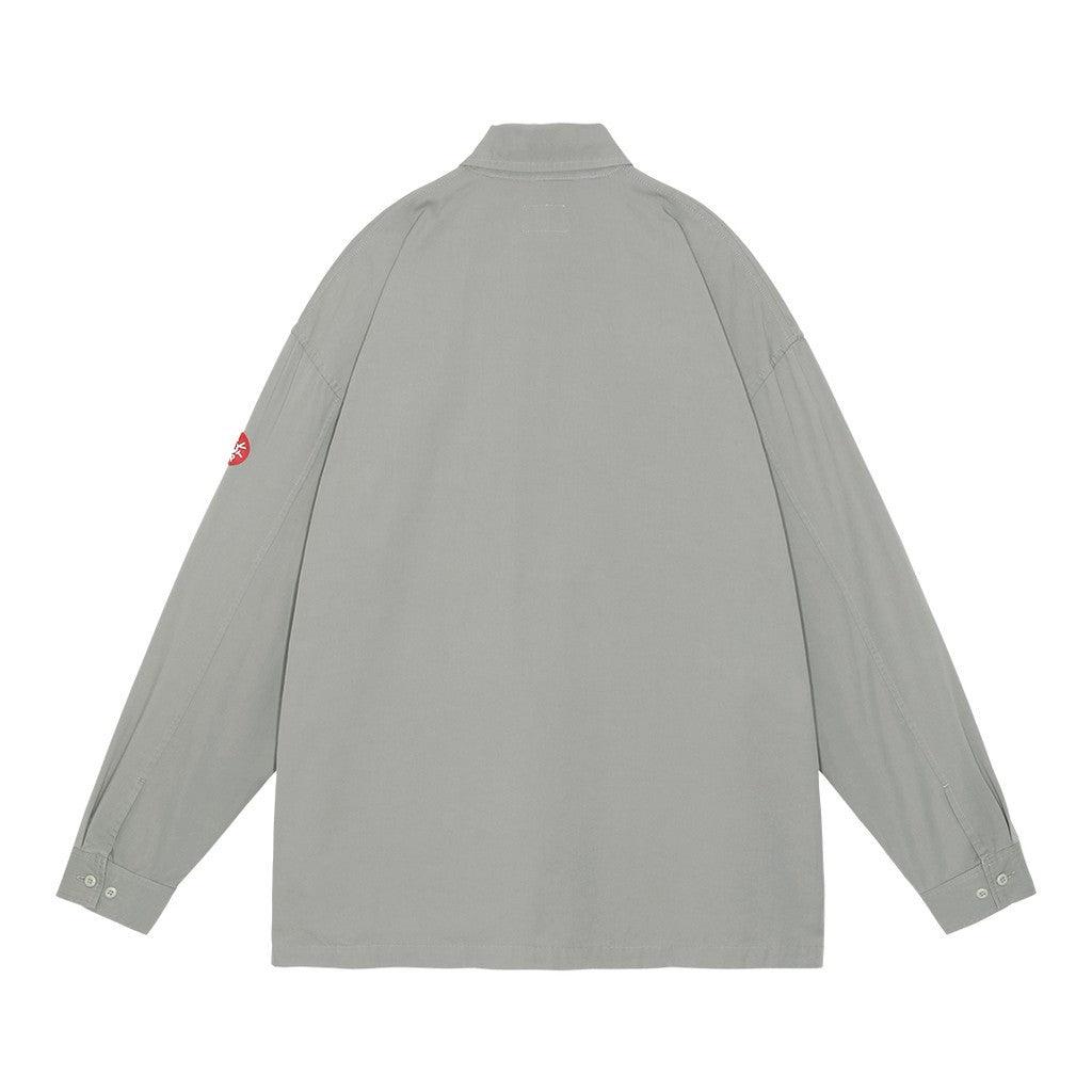 COTTON CASUAL SHIRT #GREY [CES26SH05]