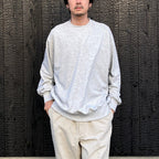 TECH SWEAT CREW FREEDOM SLEEVE #HEATHER GRAY [BE-50026]