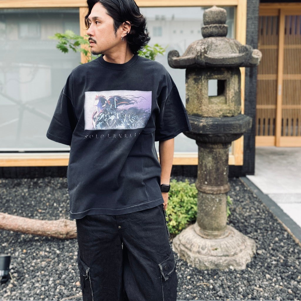 俺だけレベルアップな件 | S/S T-Shirt (MIZUSHINO) #BLACK [TOLM25AM001]