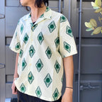 Emblem Aloha 襯衫 #白色 [SC2410-SH06]