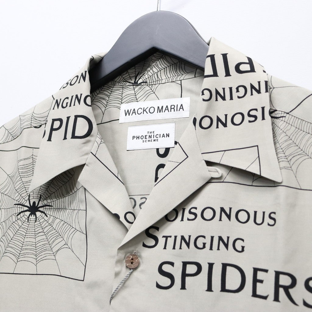 THE PHOENICIAN SCHEME | S/S HAWAIIAN SHIRT ( TYPE-3 ) #GRAY [TPS-WM-HI03]