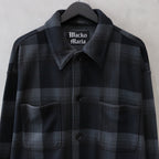 FLEECE SHIRT ( TYPE-1 ) #CHARCOAL [24FW-WMO-BL24]