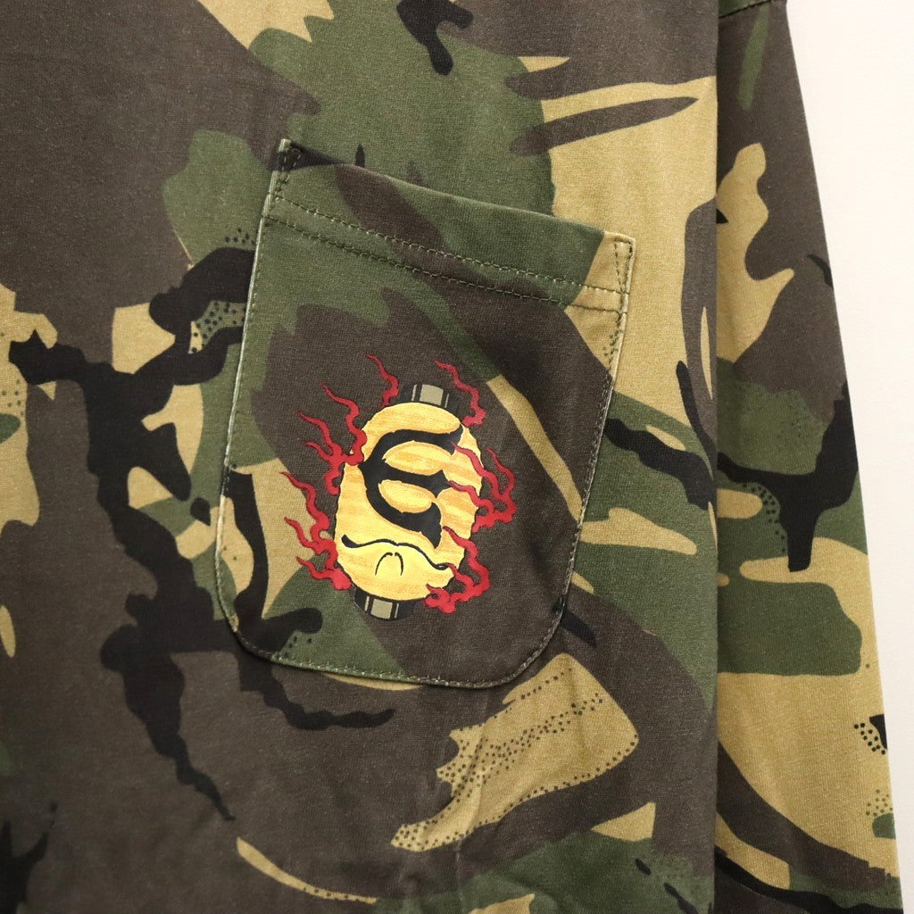 HYAKKI YAENZU LS TEE #Camo [26FW_T02]