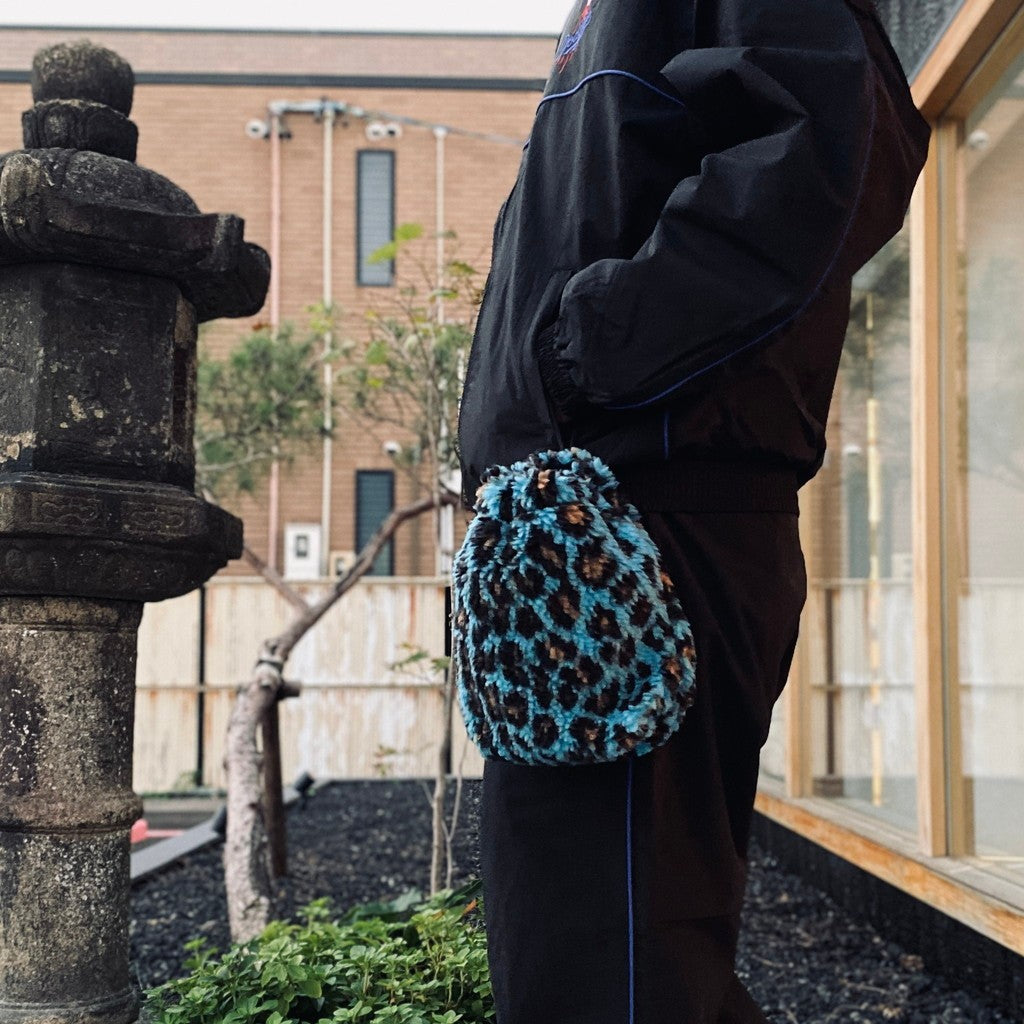 LEOPARD POUCH ( TYPE-2 ) #BLUE [26FW-WMA-BG19]