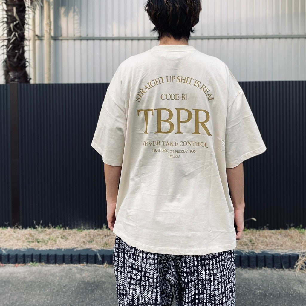 STRAIGHT UP S/S T-SHIRT #Cream [SS26-T04]