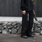 BAGGY SLACKS #Black [FW26-B11]