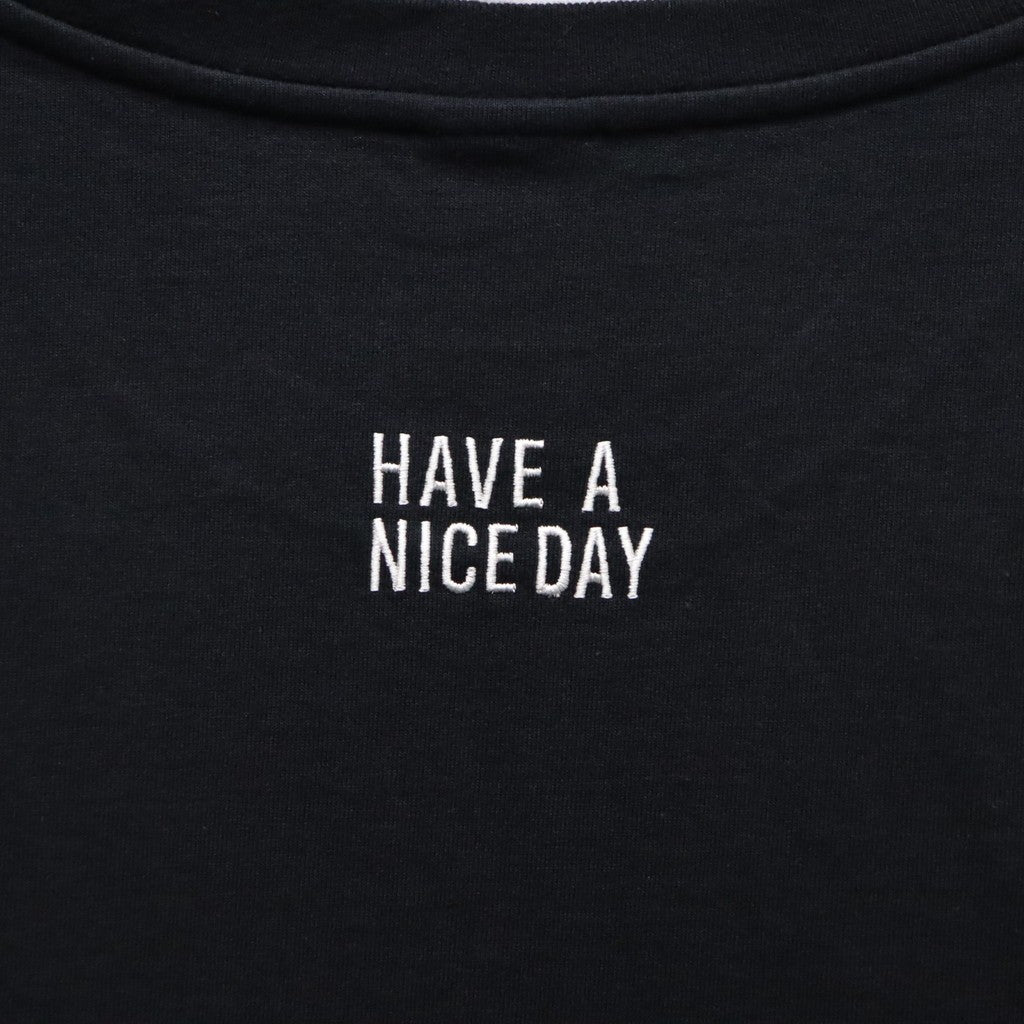 WASHED HEAVY WEIGHT CREW NECK T-SHIRT ( TYPE-9 ) #BLACK [26SS-WMT-WT10]