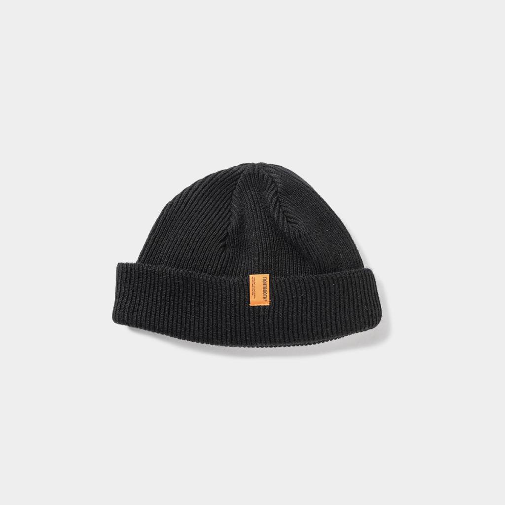 TAG BEANIE #BLACK [FW23-H09]