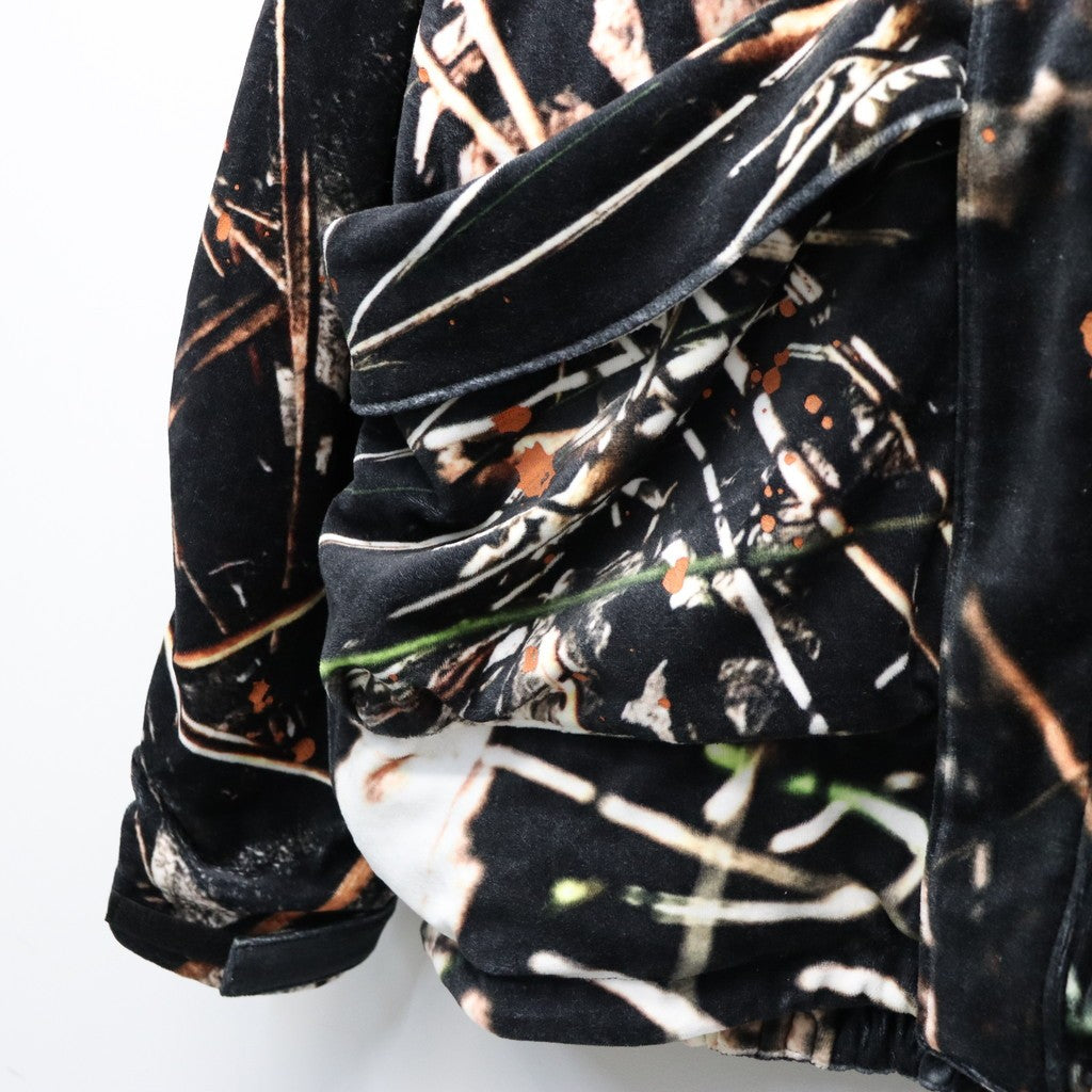 TACTICAL VELOUR CAMO JKT (TIGHTBOOTH x BES) #Camo [SS26-RC08]