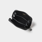 LEATHER ZIP AROUND WALLET #BLACK [FW23-A09]