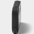 LEATHER ZIP AROUND WALLET #BLACK [FW23-A09]