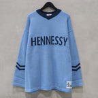 亨尼足球毛衣 #藍色 [SC2420-KN04]