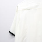SWITCHING SHIRT S/S ( TYPE-2 ) #WHITE [26SS-WMS-OC08]