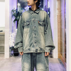 DENIM JAKCET #Blue [FW25-JK12]