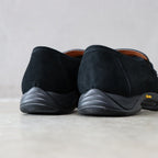 混合樂福鞋 #黑色絨面革 [MLS210301-24]