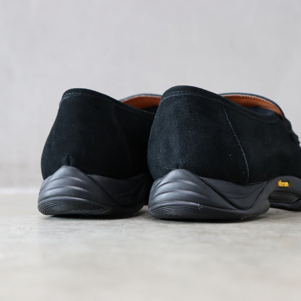混合樂福鞋 #黑色絨面革 [MLS210301-24]