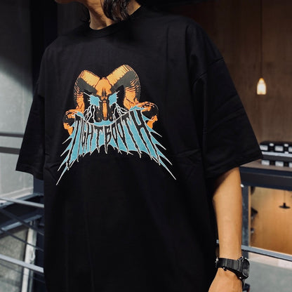 HORN T-SHIRT #Black [SU24-T09]