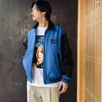 LEATHER VARSITY JACKET ( TYPE-1 ) #BLUE [26SS-WMO-BL05]