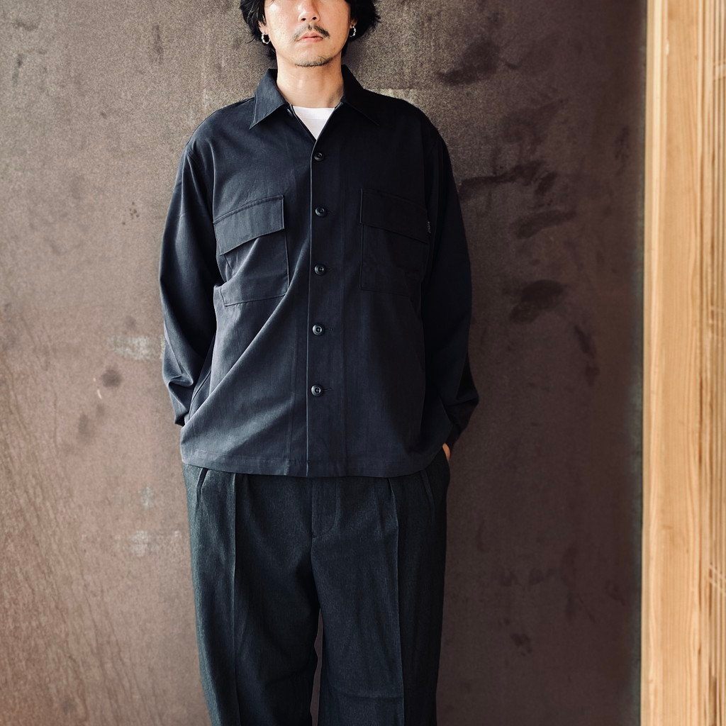 Military Over Shirts #Black [SD26F-SH03]