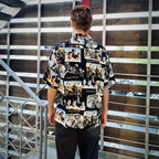 STAND BY ME | S/S HAWAIIAN SHIRT #BLACK [SBM-WM-HI01]