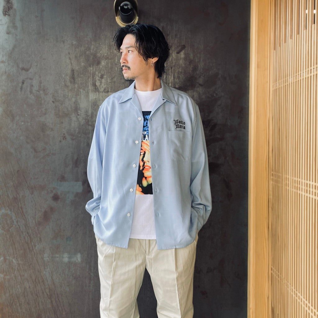 50'S SHIRT L/S ( TYPE-1 ) #L-BLUE [26SS-WMS-OC05]