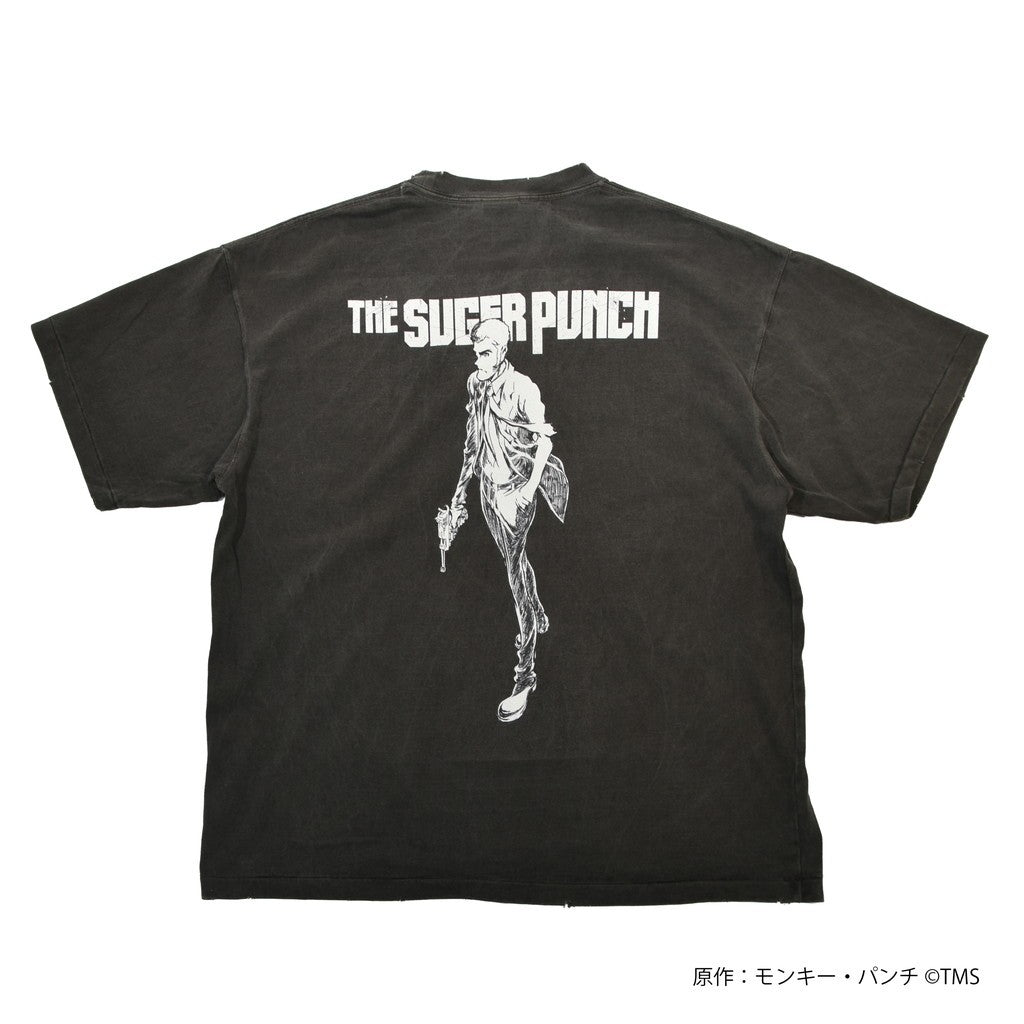 LUPIN THE 3rd | S/S T-Shirt (ZENIGATA / LUPIN) #BLACK [TLPM25AM002]