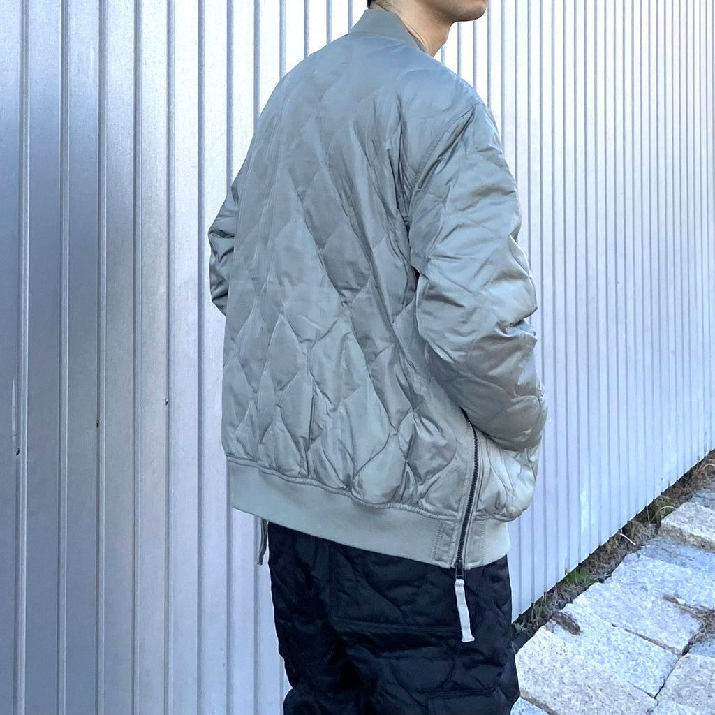 MILITARY MA-1 DOWN JKT #D.SAGE GREEN [TAION-111M1ML-1]