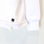 TECH DRAWSTRING TEE L/S #WHITE [BE-31025W]