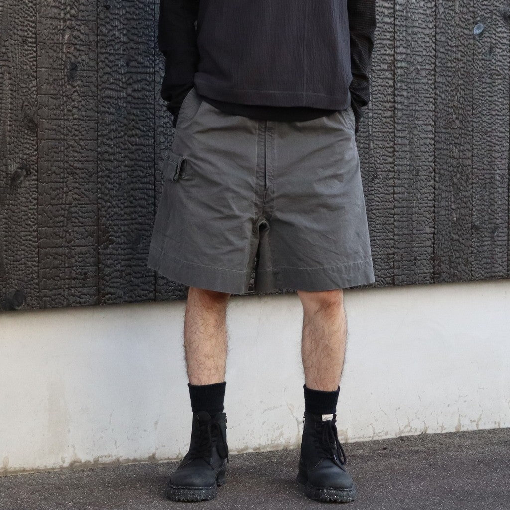 FANG SHORTS #CHARCOAL [JI-26SS-PT04]