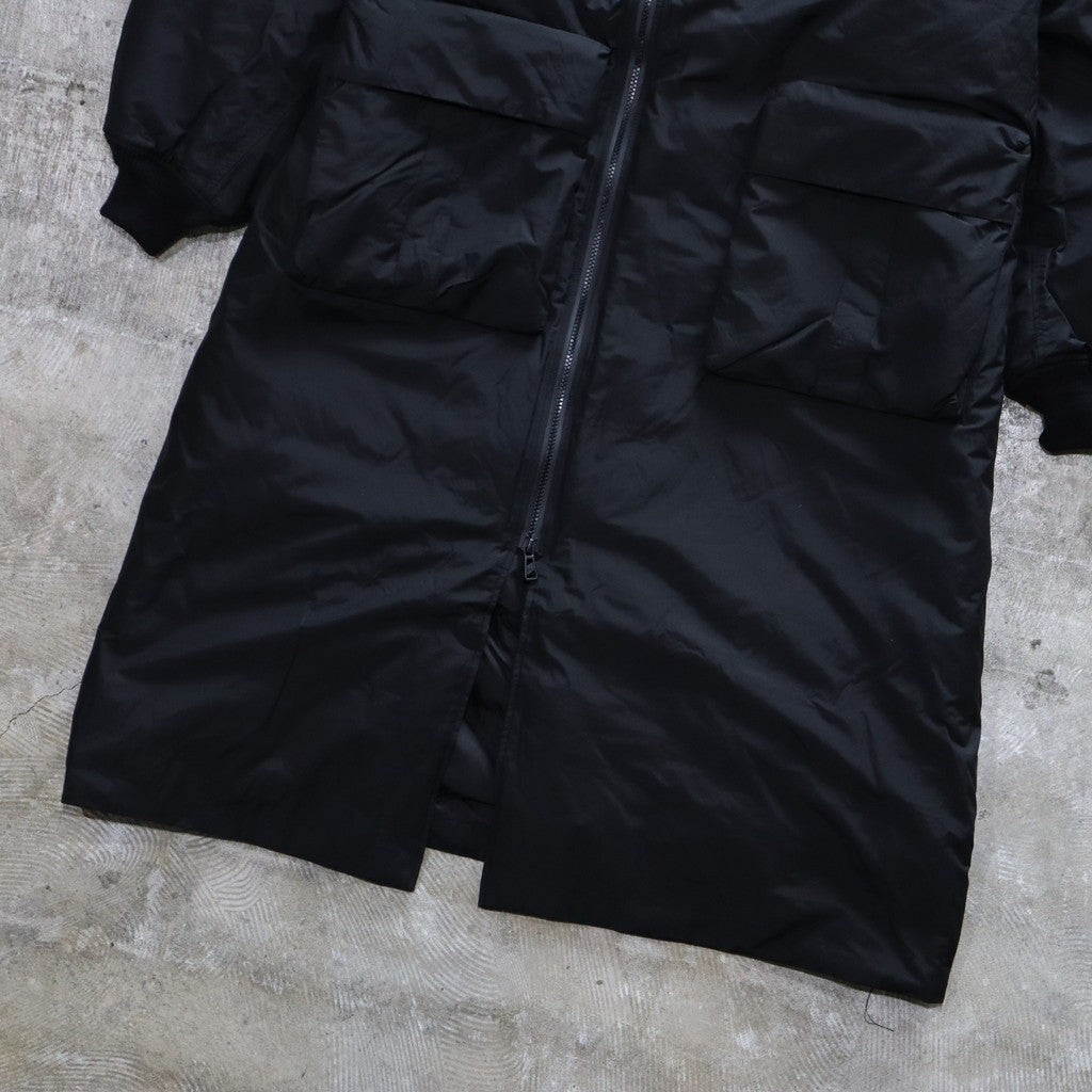 RECYCLED DOWN MA-1 LONG COAT #Black [FSU09242U0001]