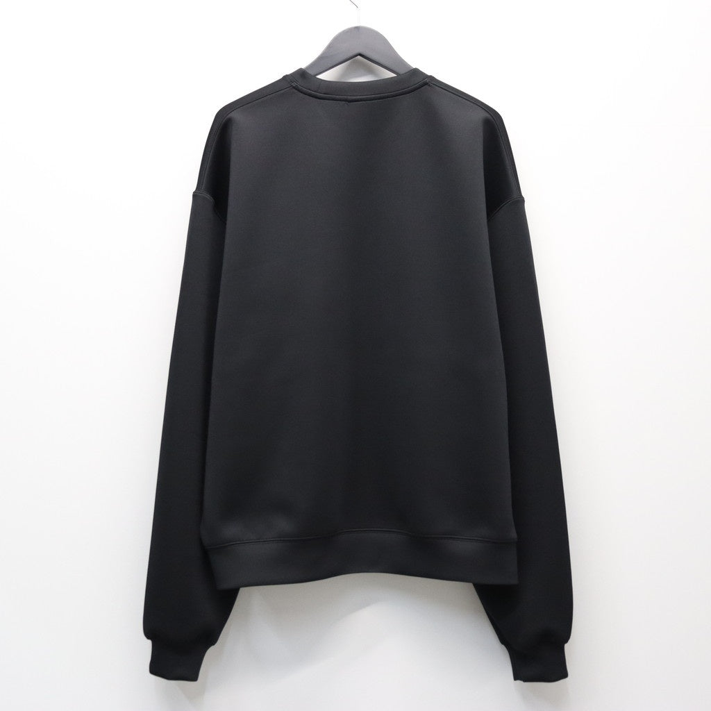 TECH SCUBA KNIT CREW #BLACK [BE-40026]