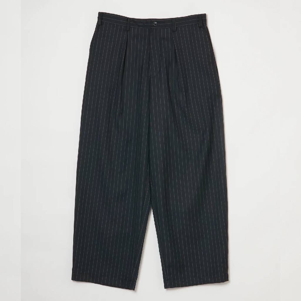 Stripe huge pants #chacoal gray [BV-PT2600210]