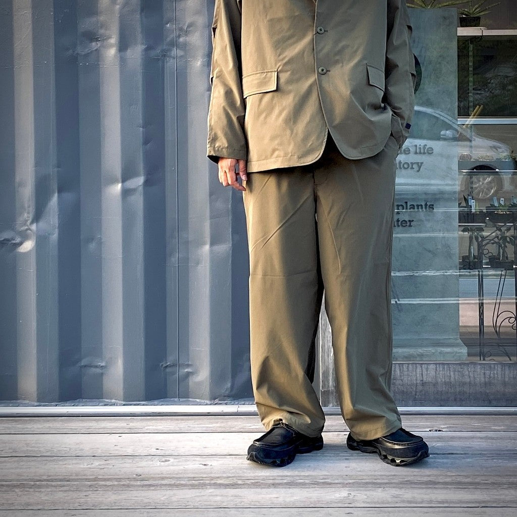 TECH EASY TROUSERS RIPSTOP #OLIVE [BP-30025W]