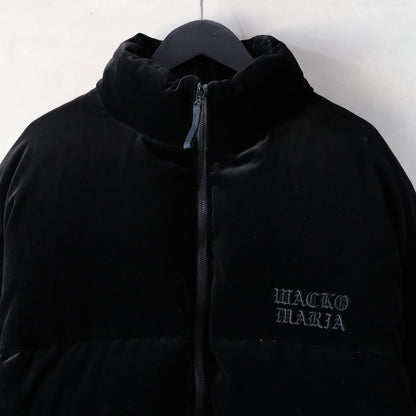 NANGA | VELVET DOWN JACKET #BLACK [24FW-WMO-NA04]