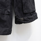 Slash Seam Twist Cargo Pants (PIGMENT DYED MOLESKIN) #BLACK [M-P2-PT13]