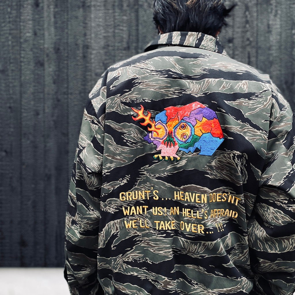 WOLF'S HEAD | TIGERCAMO VIETNAM JACKET #OLIVE [WOLFSHEAD-WM-ML14]