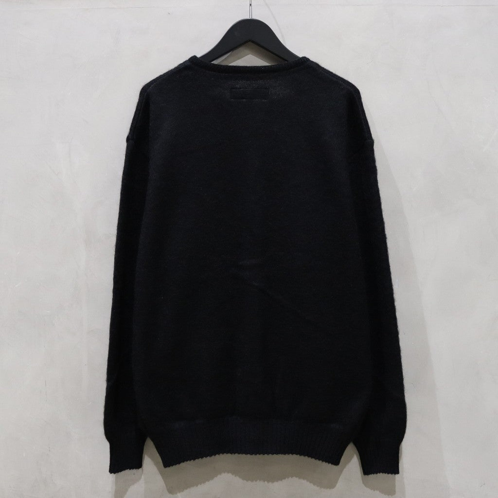MOHAIR CARDIGAN ( TYPE-1 ) #BLACK [24FW-WMK-KN25]