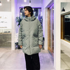 TECH 2WAY CADET DOWN PARKA #GRAY [BW-42025W]