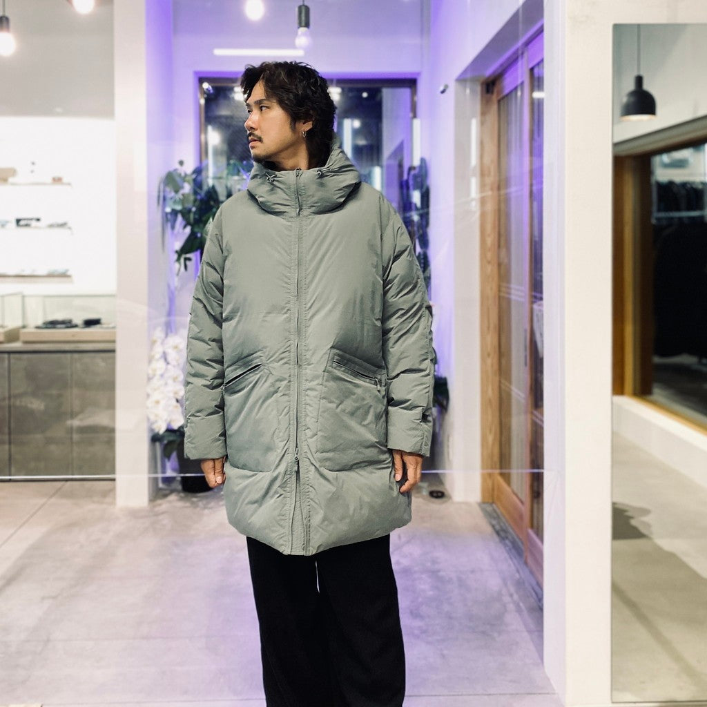 TECH 2WAY CADET DOWN PARKA #GRAY [BW-42025W]