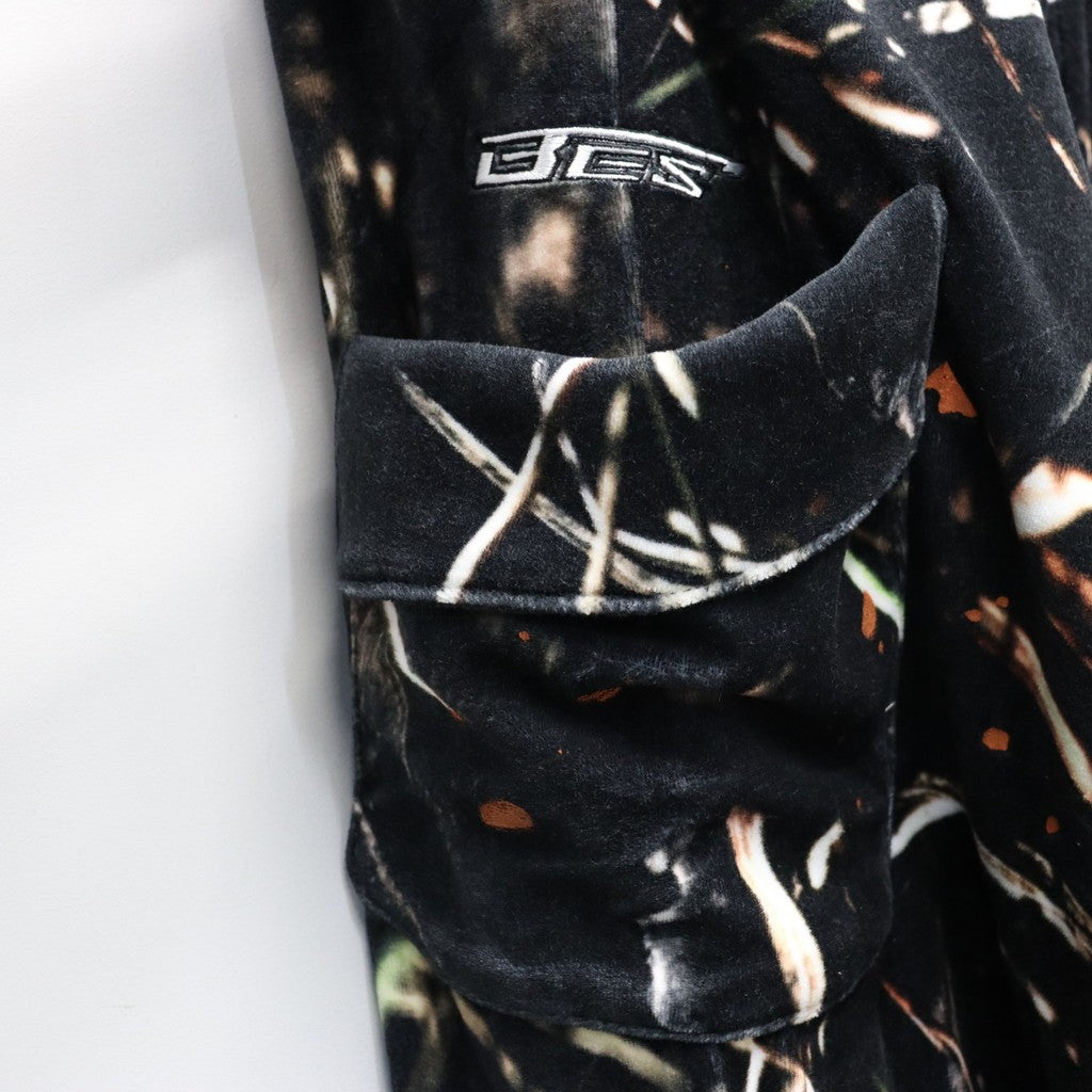 TACTICAL VELOUR CAMO BALLOON PANTS (TIGHTBOOTH x BES) #Camo [SS26-RC09]